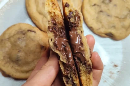 cookies fourrés au nutella